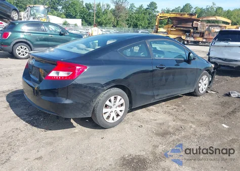 2012 Honda Civic Lx from USA, damaged, VIN 2HGFG3B59CH553442